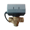 VÁLVULA ELECTRÓNICA VC4011MJ6000T  DE 3 VIAS 3/4 IN CON ACTUADOR ON/OFF 100-130V HONEYWELL