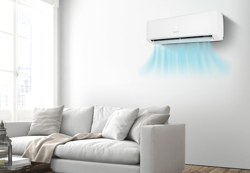 MINISPLIT INVERTER FRIO/CALOR 2 TR CON WI FI (24000 BTU) 220V/1F/60HZ HISENSE AU242CBW