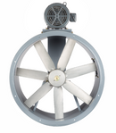 VENTILADOR TUBOAXIAL ARREGLO 9 CON BRIDAS EN SUCCION Y DESCARGA SOLER & PALAU