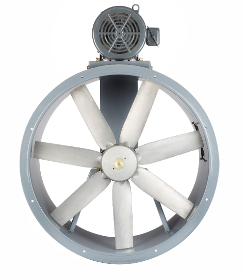 VENTILADOR TUBOAXIAL ARREGLO 9 CON BRIDAS EN SUCCION Y DESCARGA SOLER & PALAU