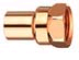 ADAPTADOR COBRE REDUCIDA ROSCA INTERNA DIAMETRO EXTERIOR