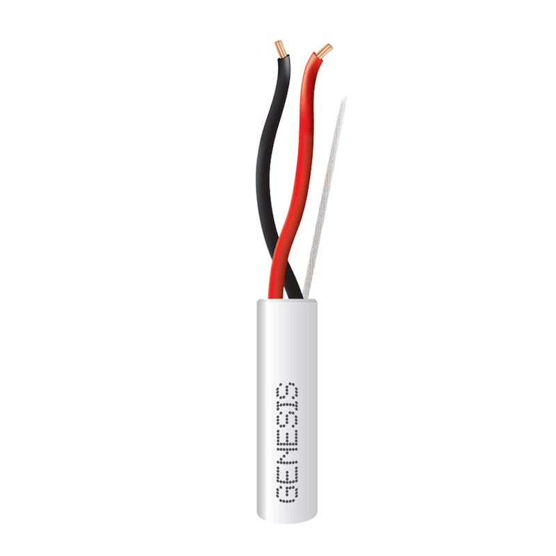 CABLE BLINDADO GENESIS 2X18, 18 AWG,  305 MT, TRENZADO, BAJO VOLTAJE, MODELO  22141101