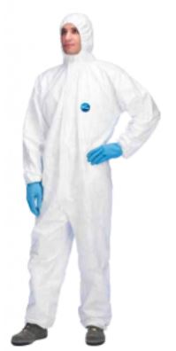 TRAJE DE PROTECCION TYVEK DUPONT BLANCO