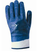 GUANTE DERMA CRON 67-805 RECUBIERTO TOTAL DE NITRILO AZUL EXTRA PESADO - REFRIOUTLET