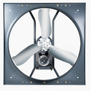 RECIRCULADORES DE AIRE CON ACOPLAMIENTO POLEAS-BANDAS, HÉLICE EN GALVANIZADO, EMBOCADURA Y SOPORTE DE ACERO CON RECUBRIMIENTO POLIESTER SOLER & PALAU - REFRIOUTLET